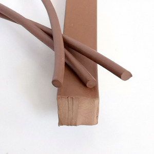 Bandes d'étanchéité en caoutchouc fluorocarboné résistant aux hautes températures, de marque Zhengxu, origine Hebei, vente directe d'usine, bande carrée - Product Image 1