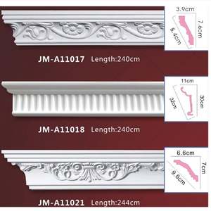 Di alta Qualità In Poliuretano Decorativa in plastica DELL'UNITÀ di elaborazione di soffitto angolo schiuma corona stampaggio impermeabile Balcone Balaustra - Product Image 6