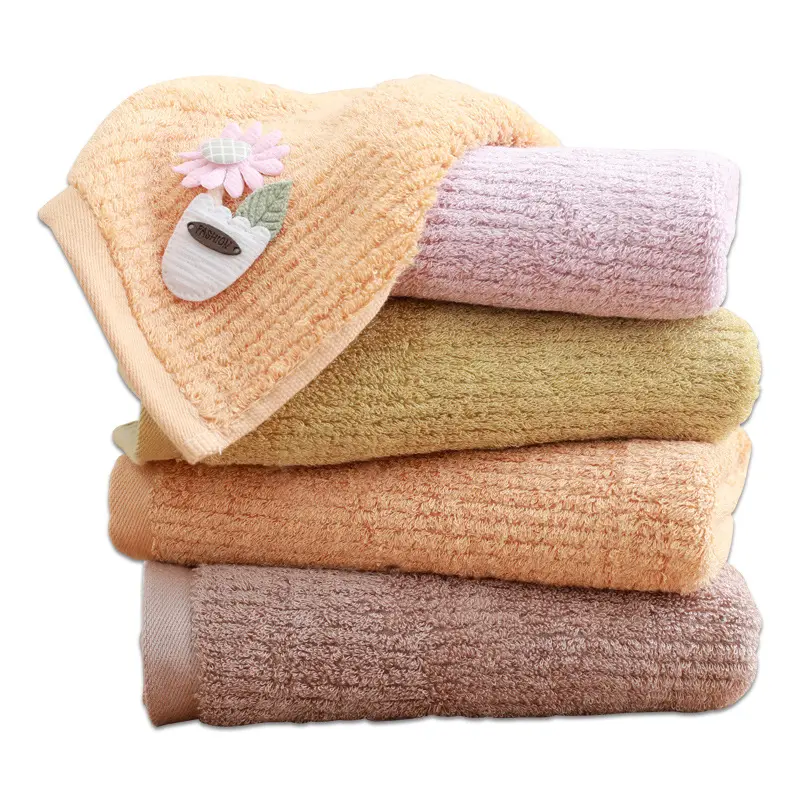Child Wash Cloths Towels 34*75cm Washcloths Organic Soft Face Cloth Towel Sets Kids Bath Towels
