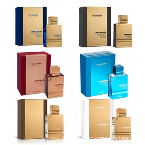 Perfume en Spray EDP <span class=keywords><strong>Al</strong></span> <span class=keywords><strong>Haramain</strong></span> Amber Oud con Notas Florales, 9 Colores, Modelo 001, Guangzhou - Product Image 5