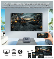 Evercom Q10W pro proyektor cerdas android, proyektor teater rumah led hd harga 4k