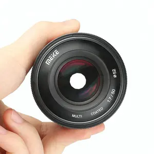 Lente de enfoque fijo manual de gran apertura MEKE Meike 50Mmf1.7. Adecuado para cámara sin espejo <span class=keywords><strong>Canon</strong></span>/Sony/Nikon/ancho completo - Product Image 1