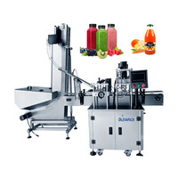 Remplisseuses de bouteilles automatiques Remplisseuse de liquides Machine de capsulage Ligne de production de jus de fruits