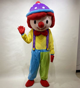 Funny <span class=keywords><strong>Clown</strong></span> <span class=keywords><strong>Character</strong></span> <span class=keywords><strong>Costume</strong></span> Mascote para festa Publicidade PromoTion Cosplay Dressing <span class=keywords><strong>Costume</strong></span> - Product Image 5