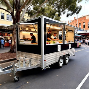 Camions et Remorques de Restauration Rapide Tout Équipés avec Cuisine Complète, Bar <span class=keywords><strong>Mobile</strong></span> et Kiosque à Café, Ensembles Commerciaux à Vendre - Product Image 1
