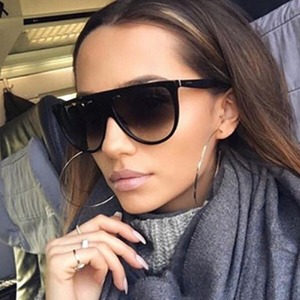 <b>Large</b> <b>Frame</b> Ins Sunglasses Cross-Border Sunglasses Net Red With Female Personality Beach Catwalk - Product Image 2