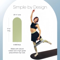 CZ Factory Ensemble de fitness pour la maison avec barre d'haltères, haltères en silicone, Power Ring, tapis de yoga et accessoires de yoga et Pilates, personnalisable avec logo