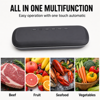 Machine à sceller sous vide électrique compacte et portable 3-en-1 pour bocaux, 100W, pour la cuisine domestique