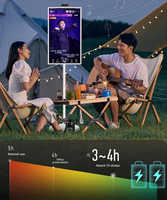 Téléviseur intelligent tout-en-un professionnel 32 pouces 4K avec support rotatif, écran HD, pour divertissement intérieur OEM