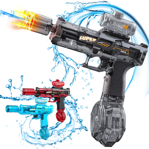 Mini pistolet à eau électrique pour l'été, piscine extérieure, jouet à tir automatique léger pour les <span class=keywords><strong>jeux</strong></span> de tir à l'eau des enfants - Product Image 1