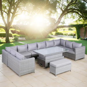 Juego <span class=keywords><strong>de</strong></span> Muebles <span class=keywords><strong>de</strong></span> Jardín Más Vendido, Sofá <span class=keywords><strong>de</strong></span> Ratán <span class=keywords><strong>para</strong></span> Patio, Sofás Seccionales en Forma <span class=keywords><strong>de</strong></span> L <span class=keywords><strong>de</strong></span> Ratán PE <span class=keywords><strong>para</strong></span> Restaurante al Aire Libre con Mesa <span class=keywords><strong>de</strong></span> Té - Product Image 6