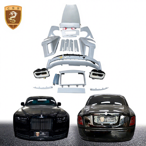 Actualización a la octava generación Led faro fibra de vidrio parachoques delantero parrilla tapa trasera del maletero Facelift Body Kit para <span class=keywords><strong>Rolls</strong></span> <span class=keywords><strong>Royce</strong></span> <span class=keywords><strong>Phantom</strong></span> - Product Image 1