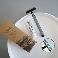 Yeni Lotus Çevre Dostu Tek Kullanımlık Kağıt Plastik Poşet Lüks Otel Misafir İkramı Banyo Seti Özel Logo ile