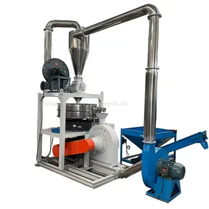 Customized automatic easy operation plastic grinder machine/ pvc pulverizer machine