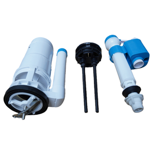 Accessoires de réservoir de toilettes au design moderne : Robinet de remplissage et robinet de chasse d'eau pour toilettes - Product Image 4