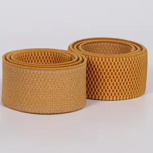 2023 Neues hochela tisches Band Maiskorn-Gummiband Kunden spezifisches buntes Maiskorn-elastisches Gurtband