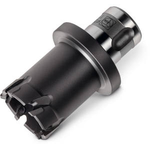 Sierra perforadora Fein de 38 mm con punta de carburo para tablero aglomerado, vástago de acero de alta velocidad de 22 mm - Product Image 1