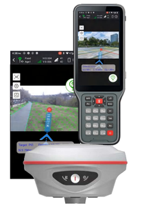 อุปกรณ์สำรวจแบบ RTK รุ่นใหม่ล่าสุดของ Kolida เลเซอร์ GPS K60 เครื่องมือทดสอบการวางเส้น เส้นสีเขียว GNSS - Product Image 3