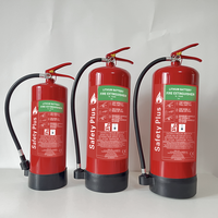 Extincteur portable 9L à batterie lithium-ion pour usage domestique, en acier