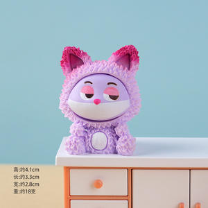 Nouveau produit « <span class=keywords><strong>Fantastic</strong></span> Animal City » sur le thème du renard, pour décoration de table. Peluche de dessin animé et mignonne pour table - Product Image 6