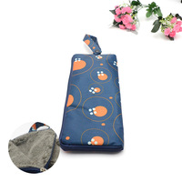 Housse de parapluie portable en microfibre à motif de dessin animé, absorbant l'eau, pour parapluie pliant