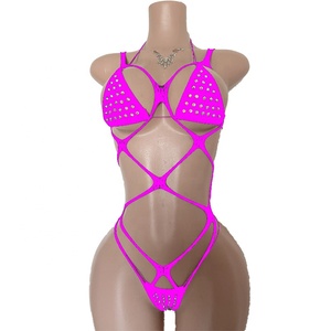 Vadulyer Costumes Sexy à Diamants pour Spectacle, Disponibles en 6 Couleurs, Toutes Taxes Comprises - Product Image 4