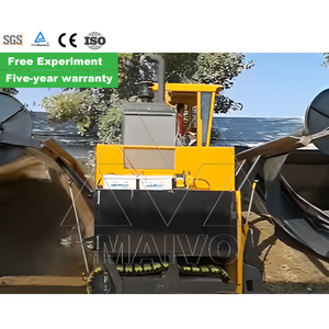 Machine de compostage de coquille de noix de coco Machines automatisées de tourneur de déchets de cuisine Faisant Composer Solution de tournage de paillis - Product Image 1