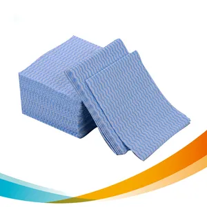 Reinigungs tücher und-tücher Trockene und doppelt verwendbare Spunlace-Vliesstoffe Viskose-Küchen vliesstoffe/Polyester