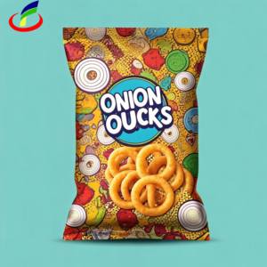 Foglio di alluminio alimentare anello di cipolla soffiato cibo imballaggio termico laminazione rotolo di plastica pellicola per la vendita - Product Image 1