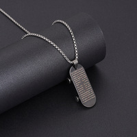 Collier Hip-Hop en Acier Inoxydable Plaqué Or et Rhodium Style Punk pour Hommes et Femmes – Vente en Gros, Idéal Cadeau Tendance