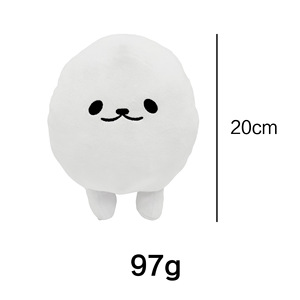 Commercio all'ingrosso uovo cane <span class=keywords><strong>peluche</strong></span> giocattoli simpatici per il viso cani bianchi rotondi uova di <span class=keywords><strong>peluche</strong></span> morbido cuscino cuscino per bambini regalo personalizzato - Product Image 6