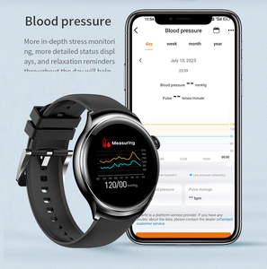 2024 Reloj inteligente clásico 4 para hombres y mujeres, juego de pantalla redonda, Modo deportivo, reloj inteligente con llamada BT para teléfono - Product Image 5