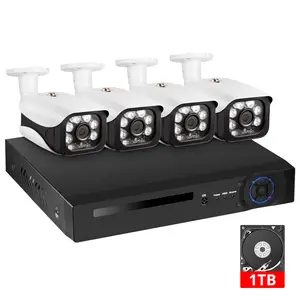 Камера видеонаблюдения KERUI, 8-канальная Ip-камера 5 Мп, POE, распознавание лиц, система охранной сигнализации, комплект видеорегистратора 8 каналов
