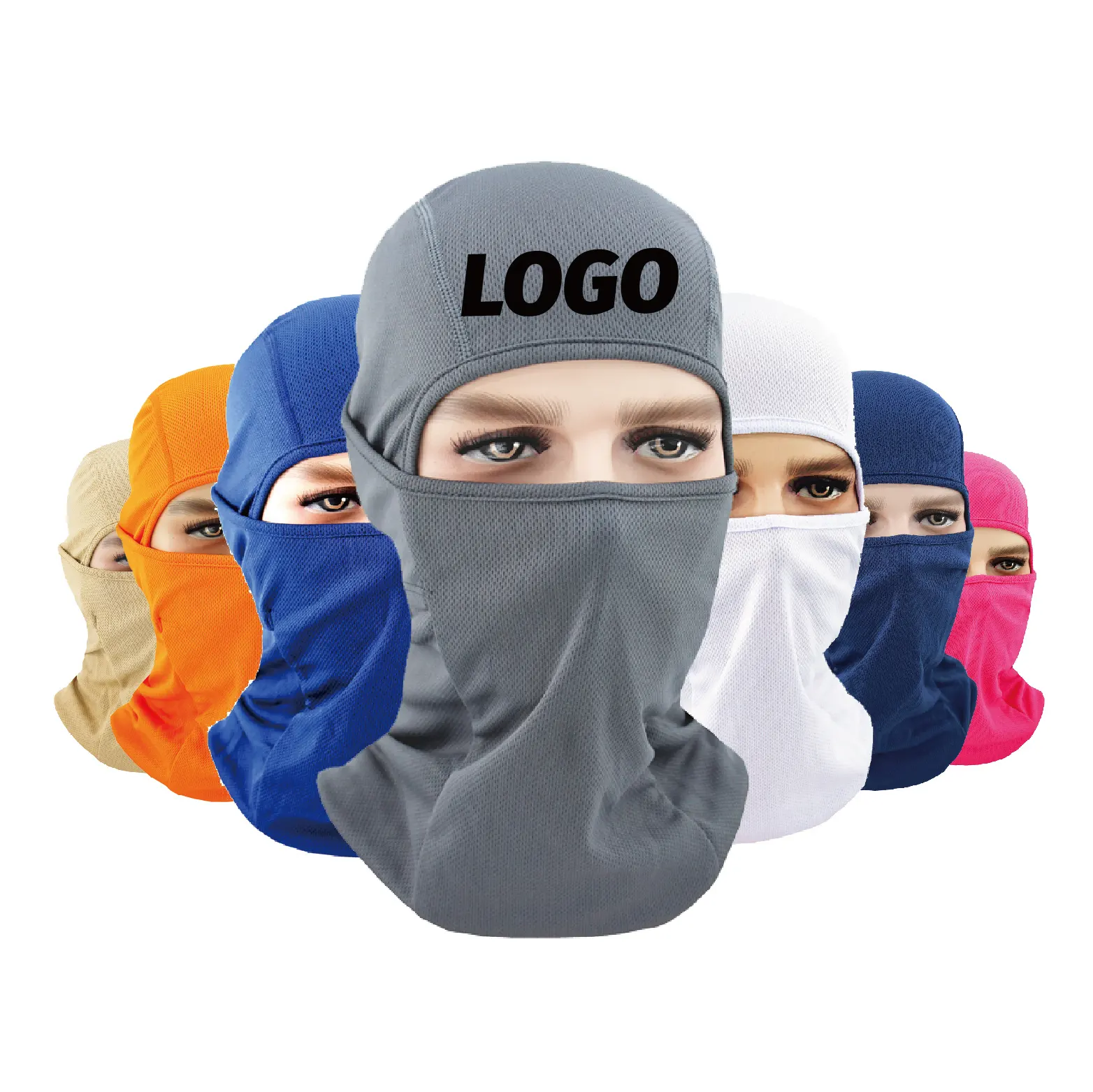 Designer Ski Masks Full Face Cover Ski Mask One Hole Spandex Ski Mask Balaclava for Men Women