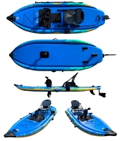 Canot gonflable pour la pêche, bateau à rames, Kayak pliable, offre spéciale,