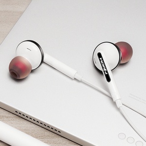Binaural en la oreja los Ultra-luz de silicona Cómodo auricular Bluetooth para escuchar música de auriculares con cable - Product Image 1