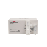 Kits de test rapide de diagnostic d'antigène du calicivirus félin (FCV) pour animaux de compagnie, laboratoire médical Testsealabs