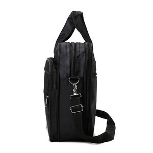 Bandolera para ordenador portátil de 14 y <span class=keywords><strong>15</strong></span> pulgadas para hombre, bolso de hombro de viaje, maletín elegante, barato de fábrica - Product Image 5