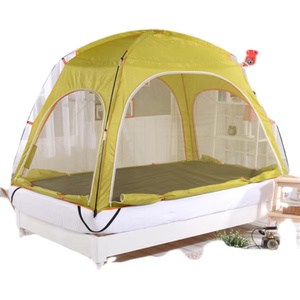 Nouvelle <span class=keywords><strong>tente</strong></span> <span class=keywords><strong>de</strong></span> <span class=keywords><strong>lit</strong></span> intérieure légère et <span class=keywords><strong>anti</strong></span>-moustiques avec quatre portes ouvertes moustiquaire en maille cryptée <span class=keywords><strong>tente</strong></span> <span class=keywords><strong>de</strong></span> dortoir étudiant pour enfants - Product Image 1