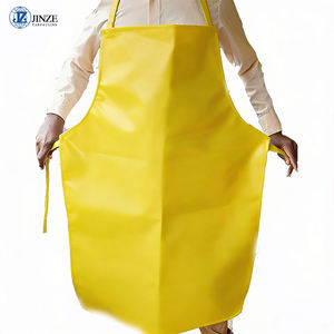 Tablier de <span class=keywords><strong>boucher</strong></span> en PVC imprimé sur mesure pour usage industriel et hôtelier, tabliers en PVC durables et résistants, imperméables et ignifuges - Product Image 2