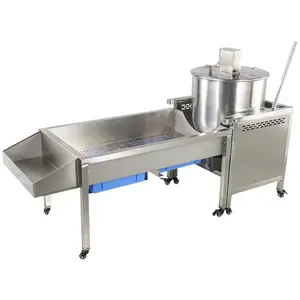Big Commercial stainless steel vertical gas popcorn machine