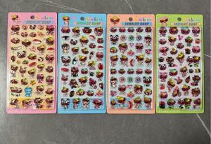 Vente flash - Autocollants 3D en cristal solide pour enfants - Pikachu, Doraemon, Crayon Shin-chan, <span class=keywords><strong>Tamagotchi</strong></span> - Autocollants 3D pour téléphone portable - Product Image 3