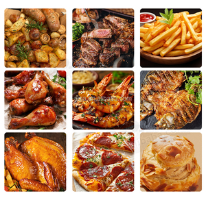 New Hot nhà máy thiết kế giá rẻ Thông Minh Nồi chiên không khí vuông 6L 6.5L 7L nhựa SS với có thể nhìn thấy cửa sổ và đặc biệt kỹ thuật số màn hình cảm ứng - Product Image 6