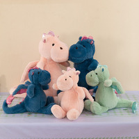Petite poupée dragon volant, fabrication de jouets en peluche personnalisés, coton PP, jouets en peluche de 8 pouces, jouets en peluche de Noël pour machine à griffes