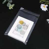Sacs thermorétractables transparents OPP autocollants personnalisés, emballage plastique BOPP, impression en héliogravure, prix économique pour l'emballage des marchandises