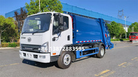 Camion Compacteur Manuel FAW 4x2, 2-10 Tonnes, Compression des Déchets Robuste, Télécommande pour Déchets Municipaux et Industriels
