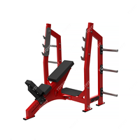 Banc de musculation inclinable commercial Ydyfit Nm0060 en acier avec logo personnalisé, équipement de fitness unisexe pour salle de sport