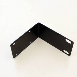 Acier robuste L support à Angle droit plaque de liaison joint en métal entretoise d'angle pour étagères de connecteur en bois Support en bois - Product Image 3