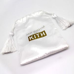 Nouvelle pochette élégante en satin avec cordon de serrage et sac anti-poussière en soie pour perruques, idéale pour le rangement ou comme cadeau - Product Image 5