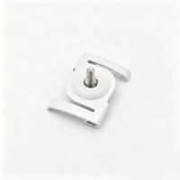 Clip en T métallique personnalisable à visser, compatible avec divers systèmes de suspension de câbles pour grille de plafond